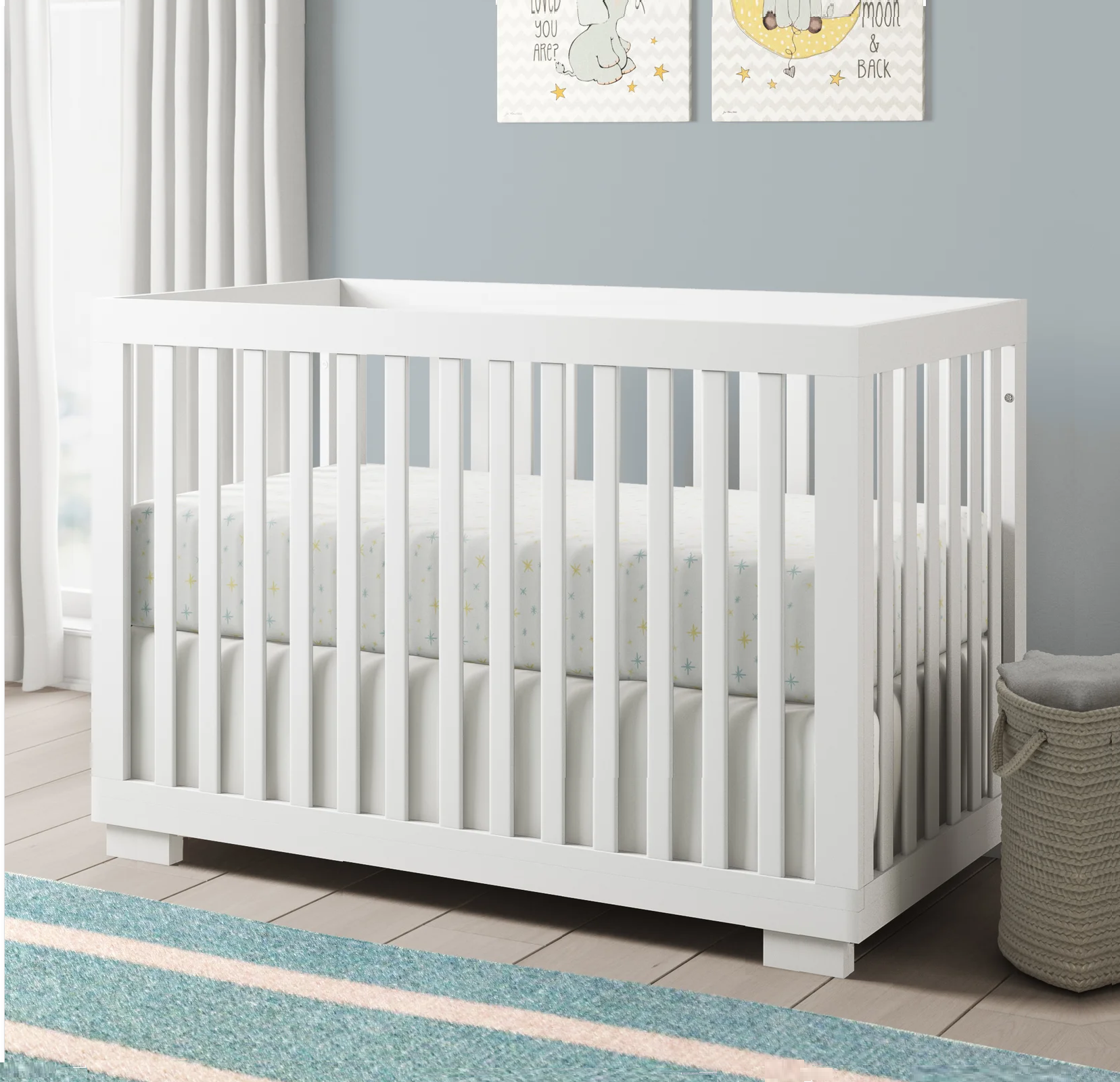Metro top convertible crib